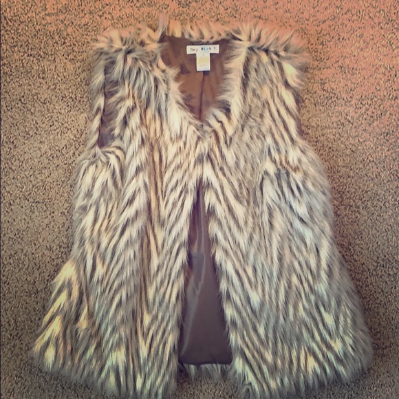 Say What? Jackets & Blazers - Furry vest